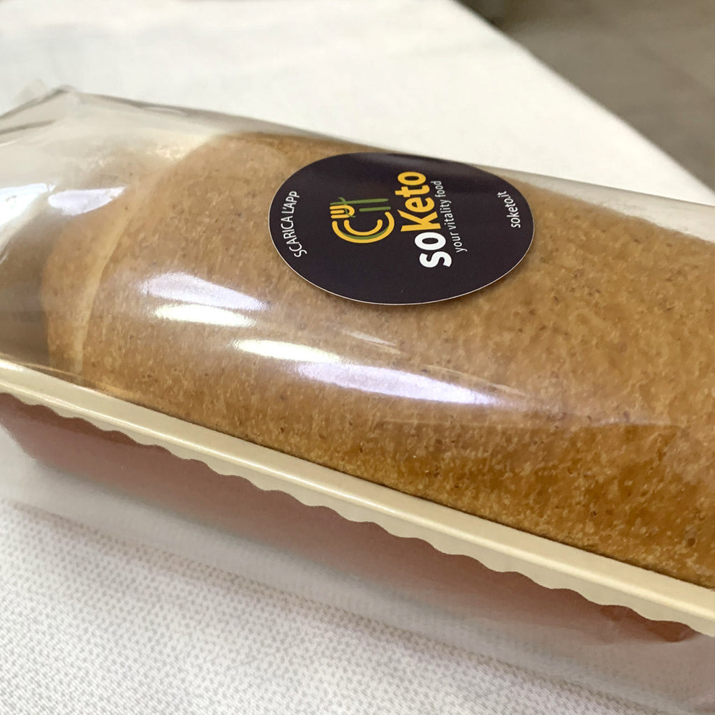 Keto Low Carb Bread Bun 12g Protein 4.8g Carb per 100g - SOKETO Protein Bread 28g Fiber Coconut Oil - Low GI for Diabetics Sandwich Type - 250g