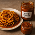 Fettuccine SENZA GLUTINE 0% Zuccheri + Ragù di Cinghiale Artigianale – Kit Gourmet Pronto in 5 Minuti